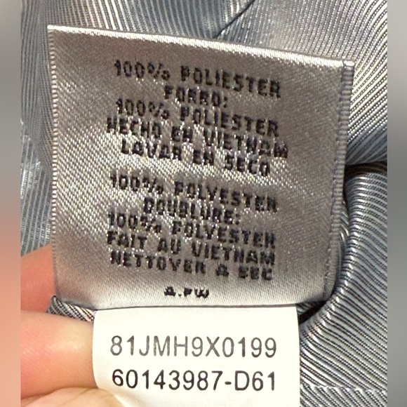 Kasper Women's Gray Sleeveless Sheath Dress Size 6 Like New - Picture 5 of 6